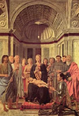Piero della Francesca The Brera Madonna